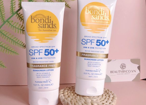 Kem chống nắng cho da nhạy cảm Bondi Sands Sunscreen Lotion SPF 50+