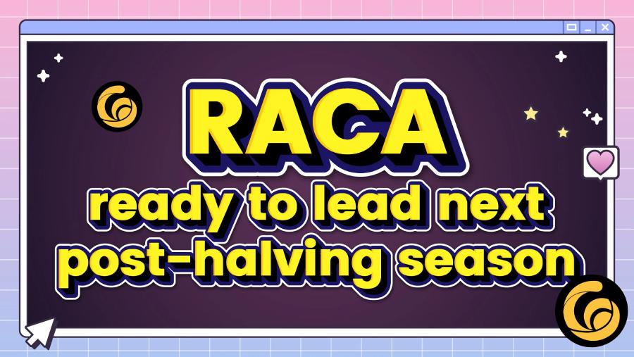 RACA đã sẵn sàng dẫn đầu trong mùa halving tiếp theo 2025