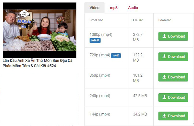 Cách chuyển Video Youtube sang MP3