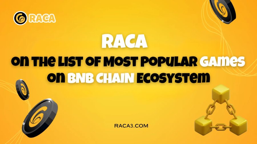 RACA là dự án Game phát triển mạnh mẽ nhất trên hệ sinh thái BNB CHAIN