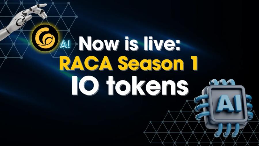 Thông báo quan trọng: Token IO RACA Mùa 1