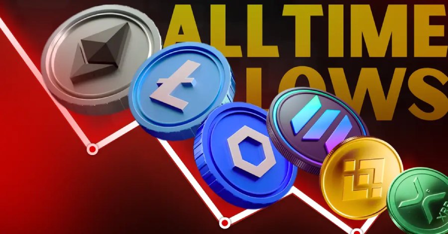 altcoin gan cham day lich su